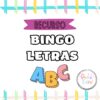 BINGO DE LETRAS