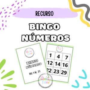 BINGO DE NÚMEROS
