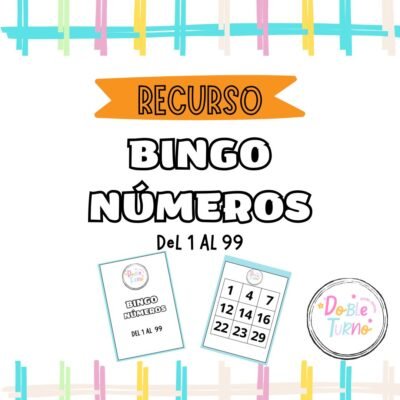 bingo de números 1 al 99